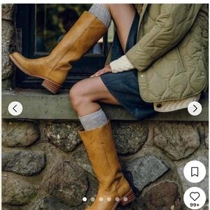 Vintage Leather Cowboy Boot
